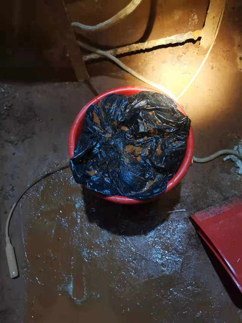 广州保利广场消防水池清洗案例