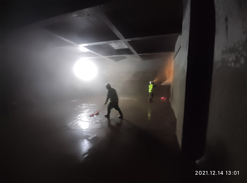 广州市天河区华观路消防蓄水池案例