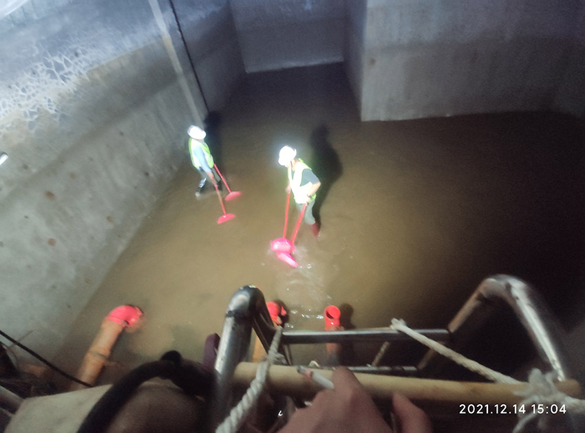 广州市天河区华观路消防蓄水池案例