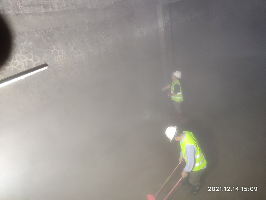 广州市天河区华观路消防蓄水池案例