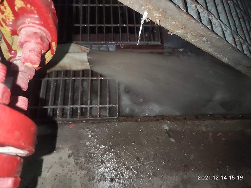 广州市天河区华观路消防蓄水池案例