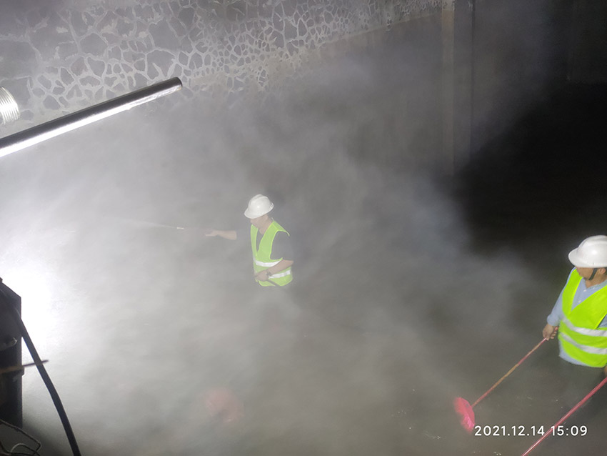 广州市天河区华观路消防蓄水池案例