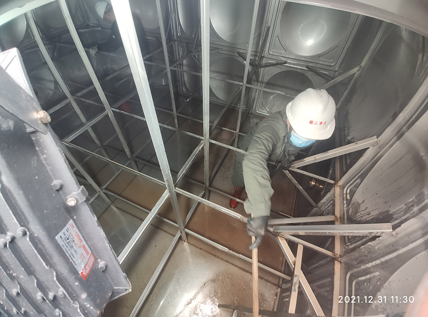 广州市花都区水泵房蓄水池清洗