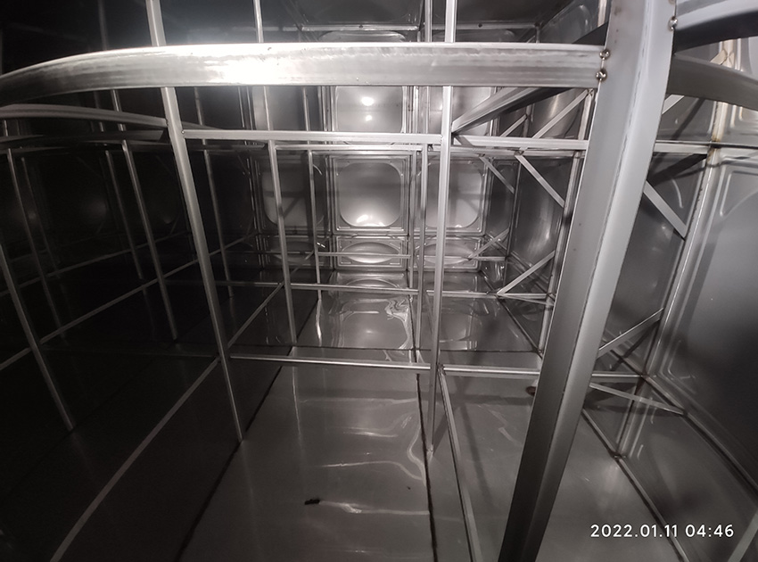 广州番禺区写字楼生活饮用蓄水池清洗消毒案例