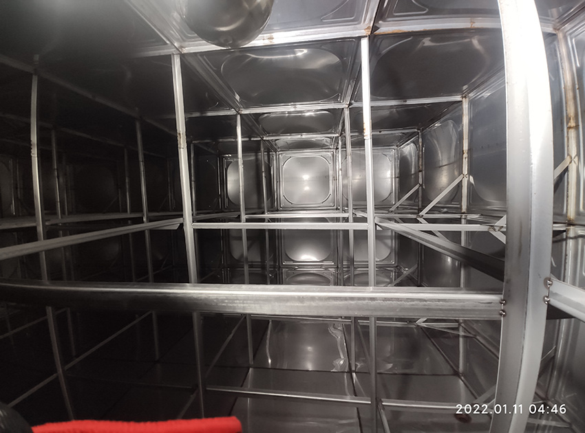 广州番禺区写字楼生活饮用蓄水池清洗消毒案例