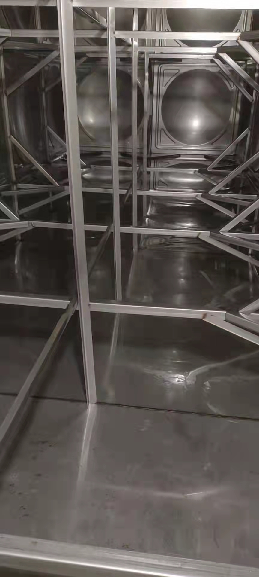 广州南沙明珠花园小区生活饮用蓄水池清洗案例